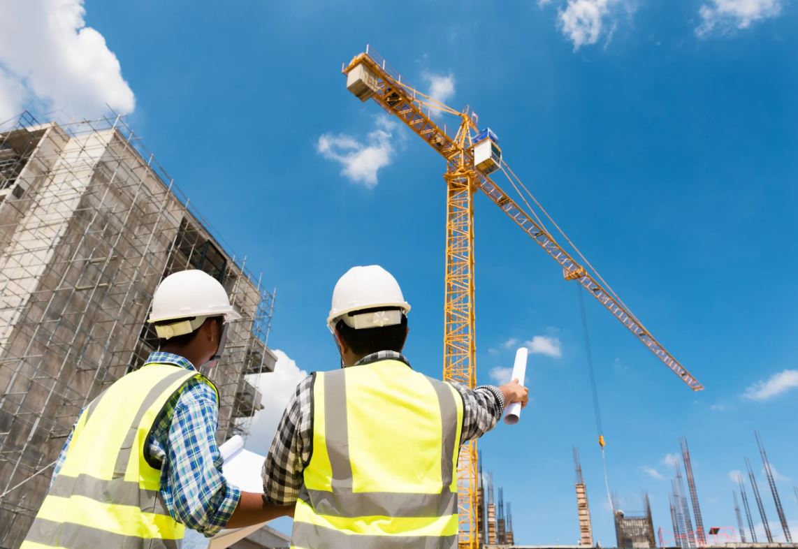 Gedung Perkantoran Modern - Proyek Konstruksi Pekerjaan Konstruksi Civil dan Finishing